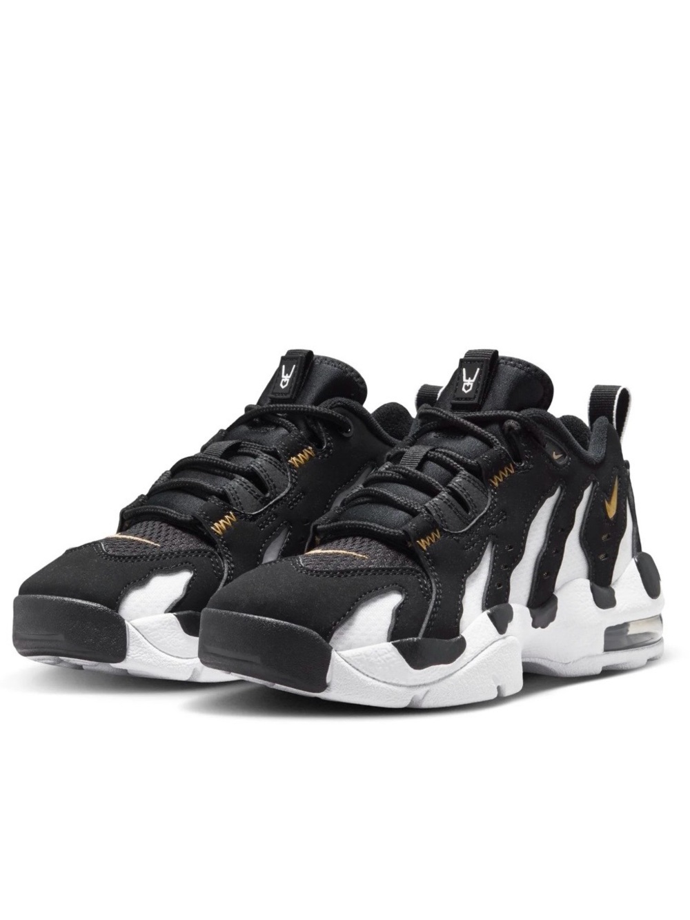 🐧 Nike Air DT Max '96 Low BLACK WHITE 🐼 - Picture 2 of 4